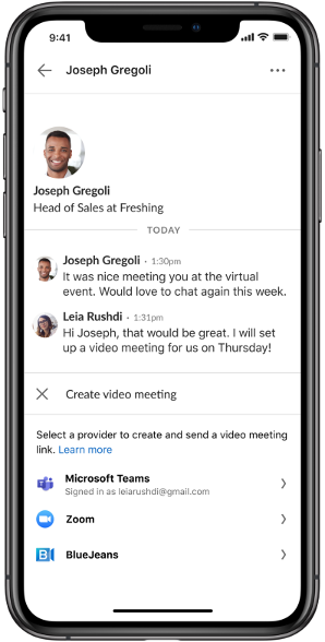Nieuwe features linkedin berichten